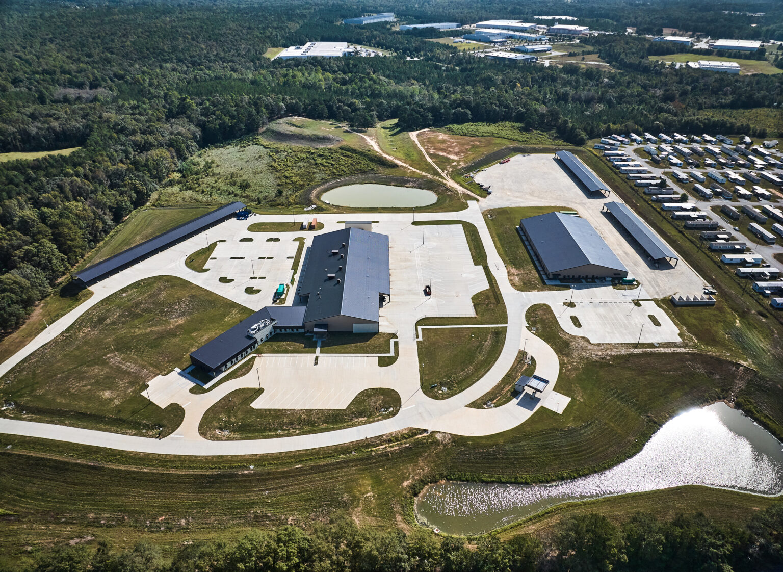 Auburn Environmental Services from the air