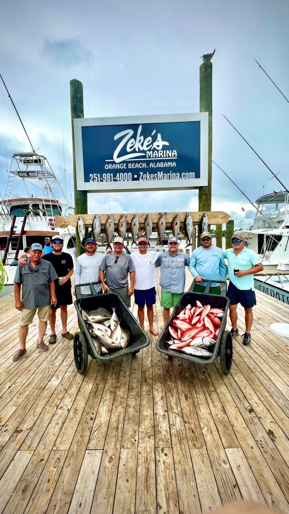 Stone employees fishing at The Palmilla